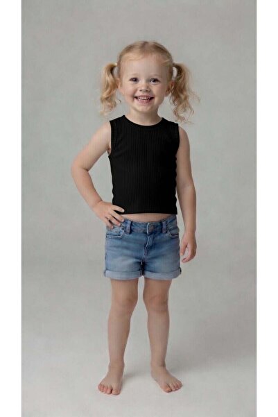 Woorage Girl's Camisole Crop Top Wrg-4739