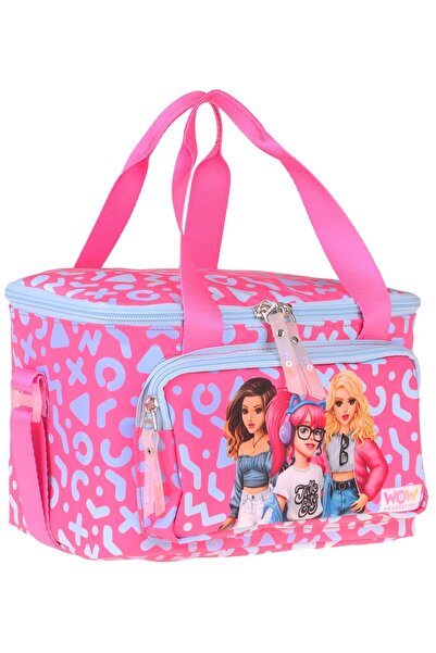 WOW Generation Two-Compartment Thermo School Lunch Bag - Girl Friends Printed...