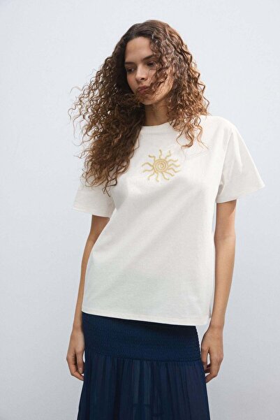 H&M Motif-detail T-shirt