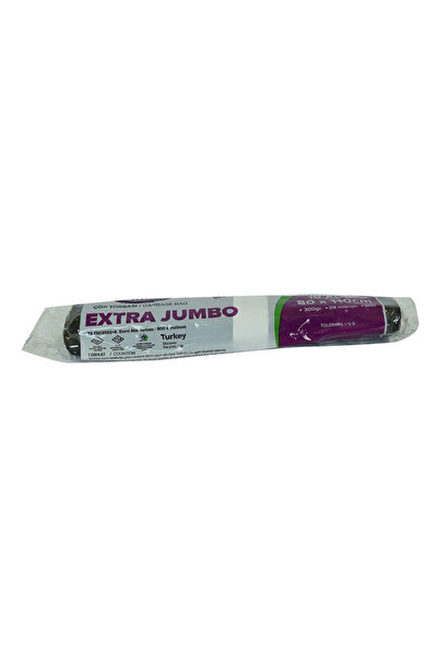 Generic Brand Bag Extra Size 80X110Cm 300Gr 39Micron 90Lt Black Roll 10 Pieces