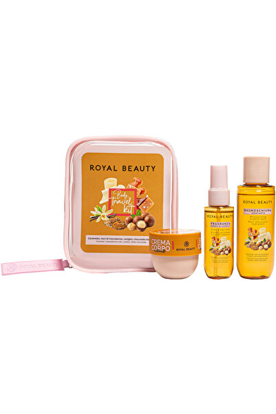 Royal Beauty BODY TRAVEL KIT CARAMEL, MACADAMIA NUTS, VANILLA WHITE CHOCOLATE...