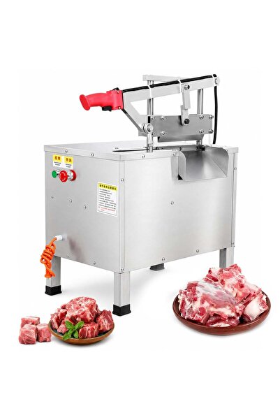 SUNUP SN-30982 Otomatik Kemik ve Et Kesme Makinesi Gıda Sınıfı Paslanmaz Çeli...