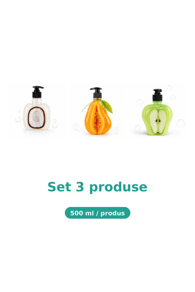 Tasty Set 3 Produse Tasty, Mix Cocos, Pepene Galben, Mar Piele Sensibila