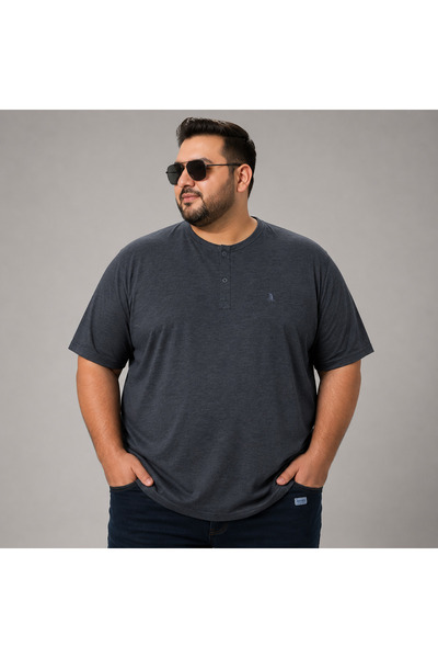 ANNEX Tricou pentru bărbați, mărime mare, din bumbac, cu croială confortabilă...