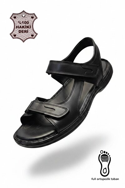 PAPATAY 8728 100% Genuine Leather Men's Casual Sandals - Comfortable Lightwei...