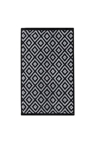 OEM Prosop De Bucătărie din Bumbac, Gri, Model Geometric, 60x35cm
