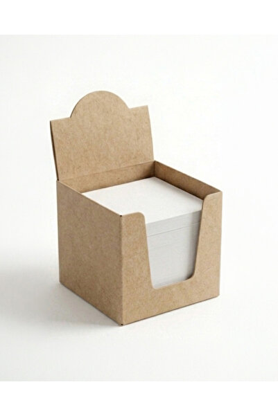 Sert Mukavva Kutulu Bloknot 90gr 800 Yaprak Büyük Boy (8x8x8 cm)