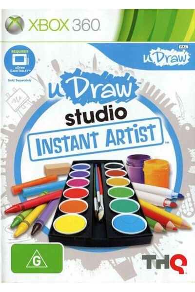THQ Nordic uDraw Studio: Instant Artist Παιχνίδι XBOX 360 (Μεταχειρισμένο) (Μ...