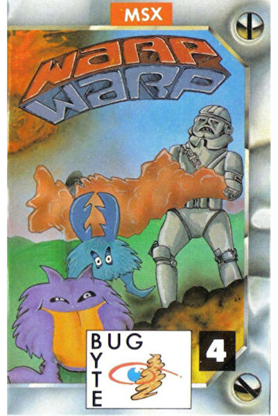 MICROSOFT Warp Warp MSX Παιχνίδι (Μεταχειρισμένο)