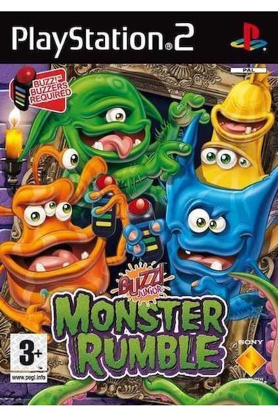 Sony Buzz! Junior Monster Rumble Αγγλική Έκδοση PS2 Παιχνίδι PS2 (Μεταχειρισμ...