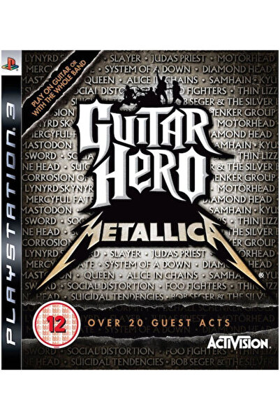 ACTIVISION Guitar Hero Metallica Παιχνίδι PS3 (Μεταχειρισμένο)