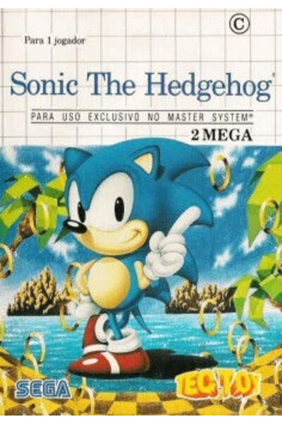 SEGA Σόνικ ο Σκαντζόχοιρος Παιχνίδι Master System (Μεταχειρισμένο)