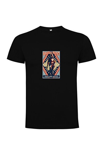 iLovePrints Space-Revolution Propaganda Tshirt
