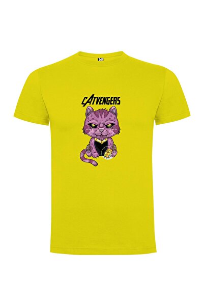 iLovePrints Purrfect Marvel Cat-ventures Tshirt