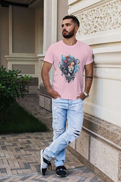 iLovePrints Abstract Artistic Portrait Tshirt