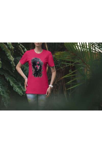 iLovePrints Abstract Portrait of a Woman Tshirt
