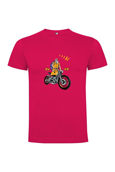 iLovePrints Yellow Motoring Maverick Tshirt