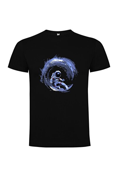 iLovePrints Space Surfing Astronaut Tshirt