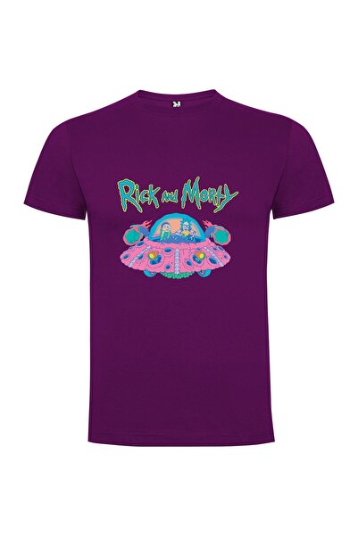 iLovePrints Morty's Pink Space Art Tshirt