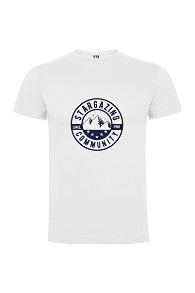 iLovePrints Starry Night Emblem Tshirt