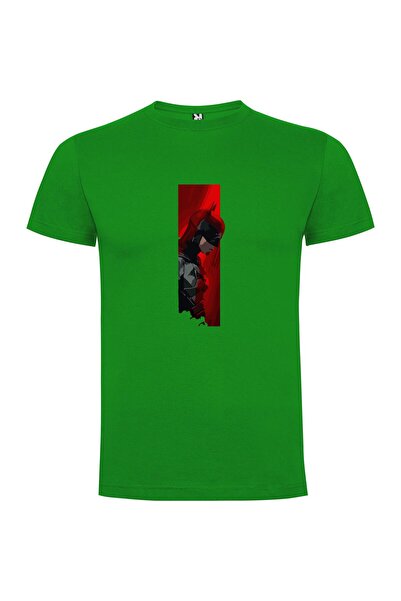 iLovePrints Scarlet Batman Stance Tshirt