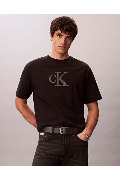 Calvin Klein Jeans Ss 16S Elevated Monologo Tee Ck Logo Printed Short Sleeve ...