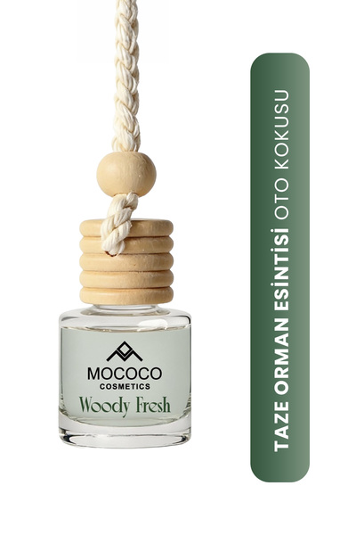 MOCOCO COSMETICS Parfum auto Woody Fresh 8 ml – Odorizant auto cu agățătoare ...
