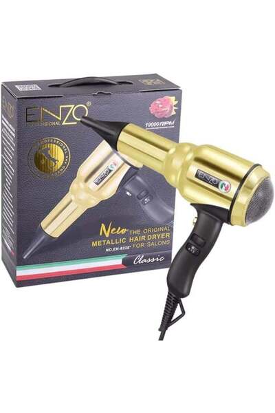 ENZO Professional EN-8228 2000W Professional Hair Dryer (GOLD)-Intl Version