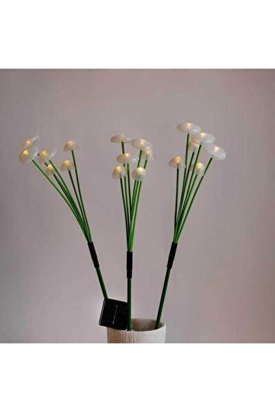 EUROLAMP 18 λαμπάκια LED σε σειρά με 3 σετ κλαδιών πλαστικά μανιτάρια 75(h) c...
