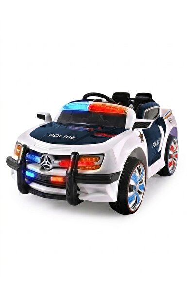 niyazi Two Seats Electric Remote Control Kids Police Car |   Smart and Fun Ri...