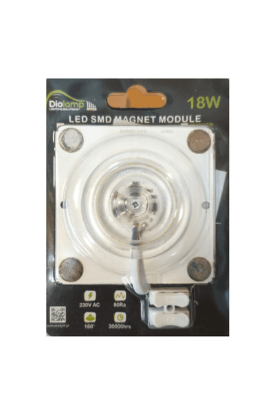Generic Diolamp Πλακέτα LED SMD Magnet Module, 18W, 6000Κ (Ψυχρό Λευκό)