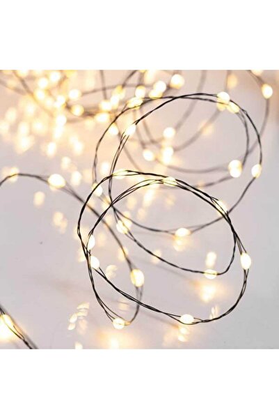 Generic 320 λαμπάκια γαλακτερά milky LED σε σειρά, 16 m, πράσινο καλώδιο χαλκ...