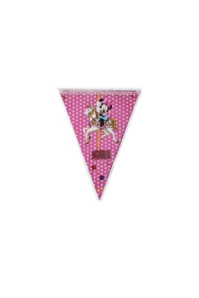 CAVAŞ sun hat Panglică triunghiulară Minnie pentru petrecere cu fundă 2mt