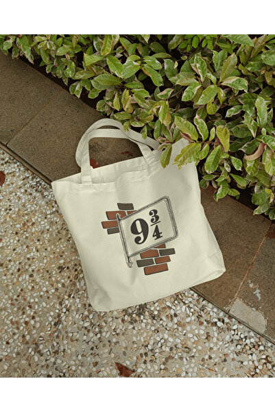 buzagi tasarım ürünleri Harry Potter Zippered Lined Gusseted Canvas Bag 35 X ...