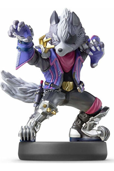 Nintendo Amiibo Super Smash Bros Φιγούρα Χαρακτήρα Λύκου για 3DS/Switch/WiiU