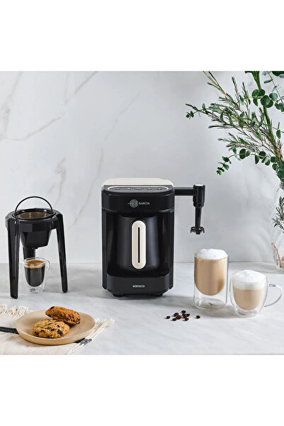 Karaca Hatır Barista Latte ve Türk Kahve Makinesi Pearl White