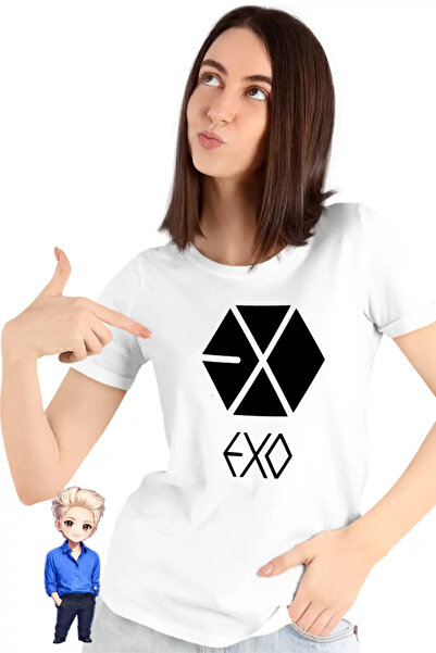 OEM Tricou Femei EXO Kpop Merch