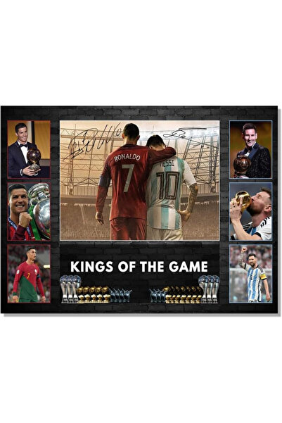 Generic World Cup 2026 Messi And Cristiano Ronaldo Signed Poster For Kids Fan...