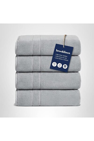 GENEROUS Brooklinen Super-Plush 100% Turkish Cotton Bath Towels - Set of 4 - ...