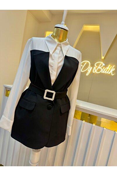 shop Saten ceket görünümlü gömlek