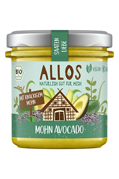 Allos Crema tartinabila din seminte cu mac si avocado fara gluten,