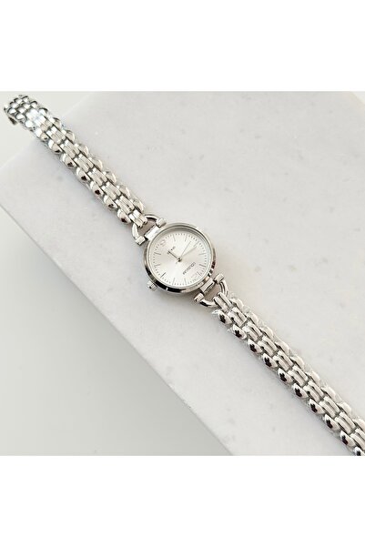 Vesce Atelier Kalyus Silver Watch White