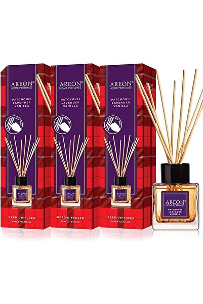 Arion عطر منزلي بنكهة التارتان والباتشولي واللافندر والفانيليا (50 مل، عبوة م...