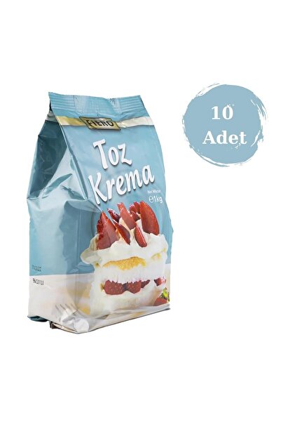 Fıero Pastacılık Tozu (Toz Krema & Patiseri) 1 Kg 10 Adet