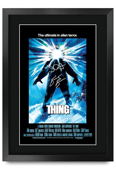 HWC Trading ملصق فيلم The Thing مقاس A3 من تصميم جون كارنتشر وكورت راسل، هدية...