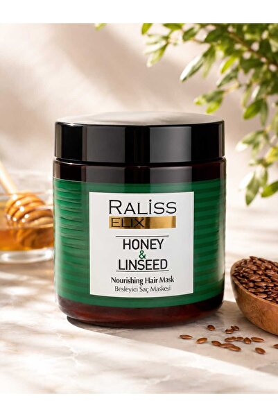 Raliss elıx honey lınseed besleyici saç maskesi 500ml