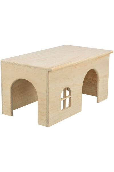 Trixie Casuta Pentru Cobai/Iepuri Pitici, Lemn, 40x20x23 cm