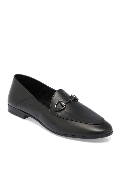 Tergan Siyah Hakiki Deri Kadın Loafer - K26I1AY68408-A23