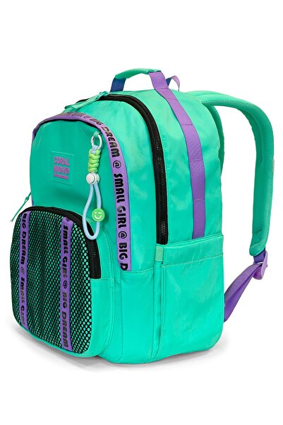 Coral High Rucsac școlar verde apă 24407