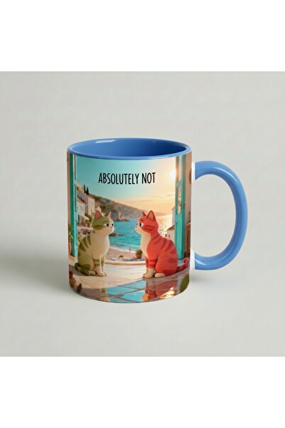 Petgifts Cana Cadou Personalizat Amuzanta Cu Mesaj Absolutely Not - Ceramica ...